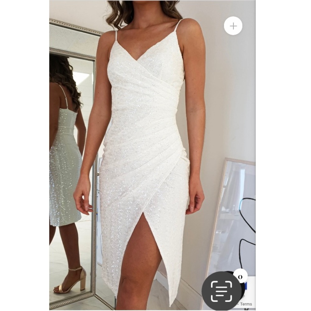 MARGOT SEQUIN MIDI DRESS